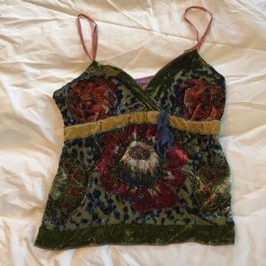 Halé bob velvet beaded top